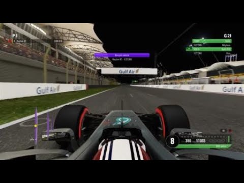 BAHRAIN HOTLAP 1:27,369 (Pad) - BEST PAD LAP ON PS4? (See you in F1 2018 ;) )
