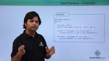 C - Null Pointers