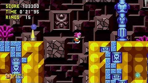 Sonic CD: Tidal Tempest Zone 1 (Amy) [1080 HD]