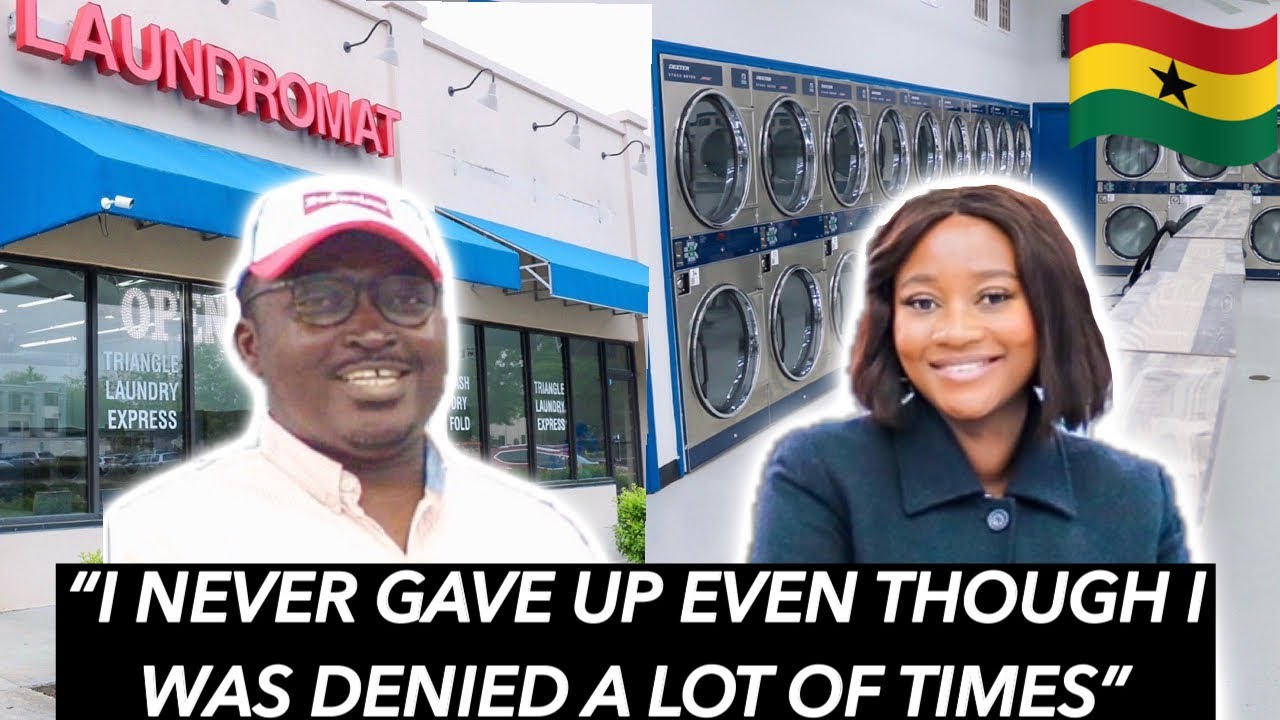 THE GHANAIAN FAMILY BEHIND THE MULTIMILLION DOLLAR LAUNDROMAT HE