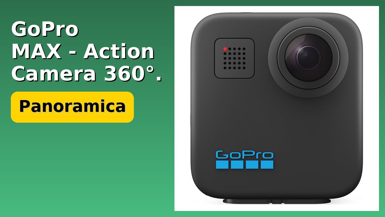 GoPro MAX – Action Camera 360° Impermeabile Con Video 5.6K30, Touch Screen, Stabilizzazione E Live Streaming - 2