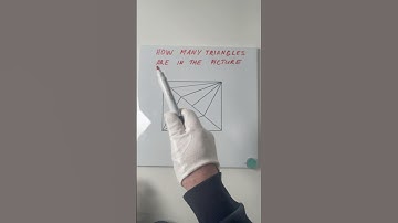 How Many Triangles Are in the Picture? 🤯 | Can You Solve It?