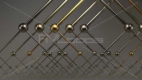 Infinite Zoom Into Abstract Shiny Reflective Metallic Binary Trees - IncrediVFX - AVloops