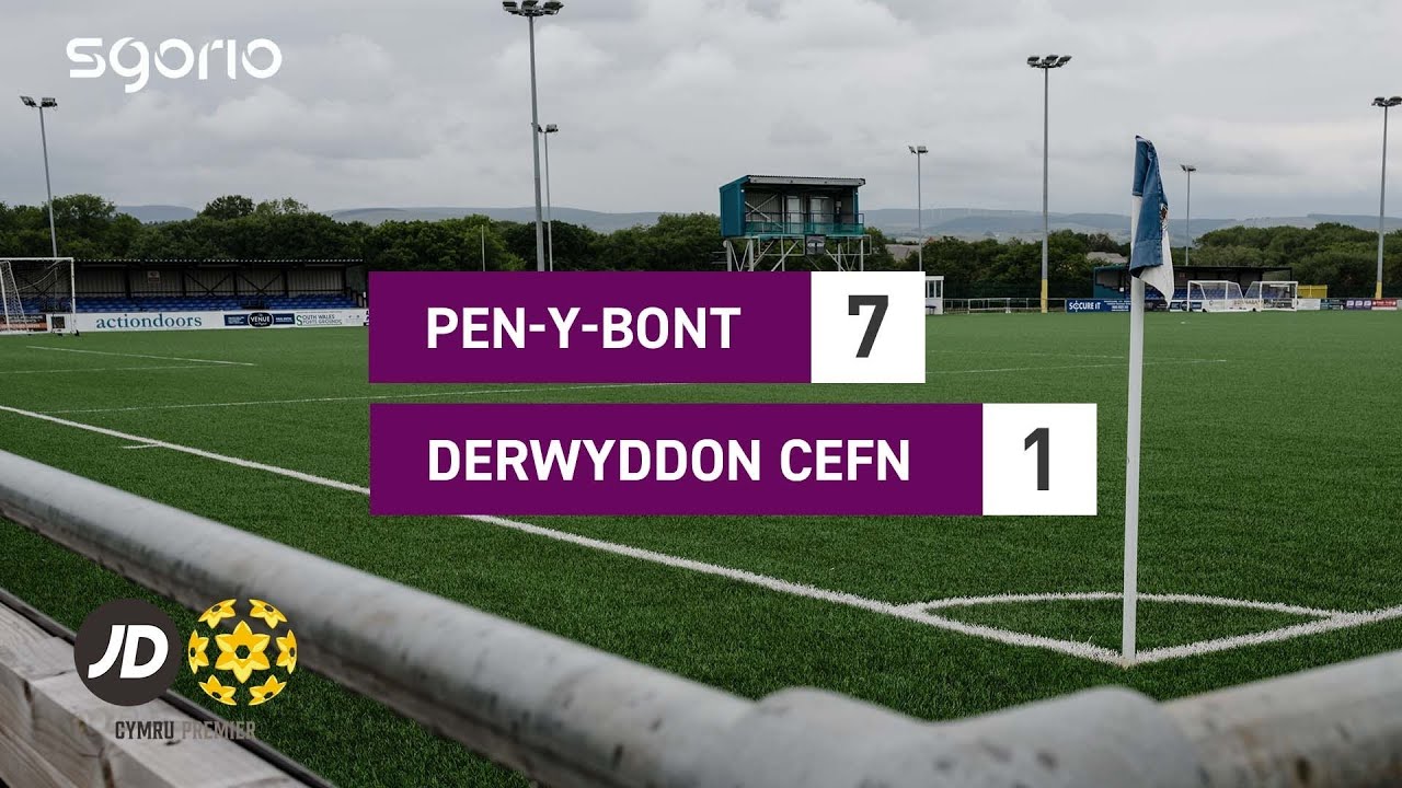 Penybont 71 Derwyddon Cefn JD Cymru Premier YouTube