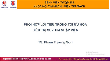 Phối hợp lợi tiểu trong điều trị suy tim cấp