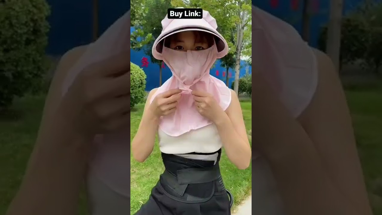 Sun Hat with Face Cover😱😱 Smart Gadgets 
