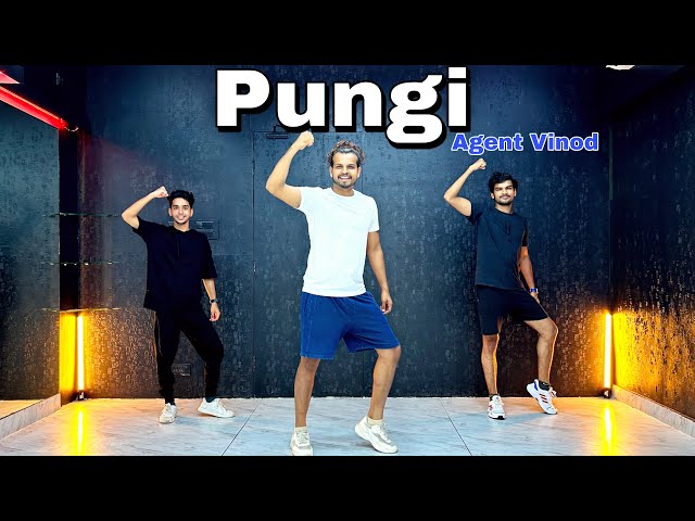 Pungi | Agent Vinod  | Fitness Dance | Bollyfit | Akshah Jain Choreography #ajdancefit class=
