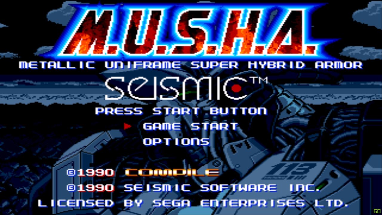 M. U. S. H. A. (Sega Genesis) Emulation photography en español
