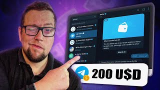 💰 Ganancias en CRIPTOMONEDAS 🔥La  WALLET de TELEGRAM