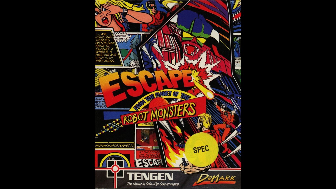 Escape From the Planet of the Robot Monsters - YouTube