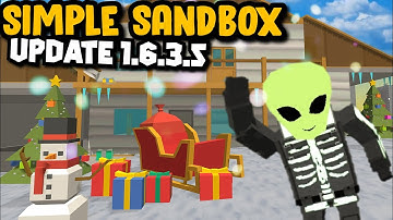 Simple Sandbox 2 Winter Snow Map RP Update 1.6.3.5