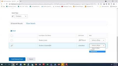 Super Leaders - How to add users to community courses in Brightspace