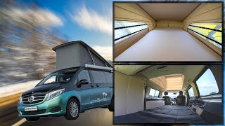 MercedesBenz MarcoPolo Roomtour: Platz für vier Leute?