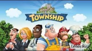 Обзор игры Township! #1 ТАУНШИП город и ферма Знакомство с МОИМ городом, Детское видео Игровое видео