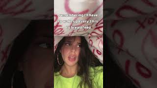 super excited to meet my second daughter soon but... #shorts #momlife #teenmom