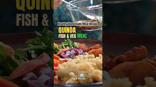 Quinoa Fish &amp; Veg Healthy Meal Recipe