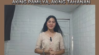 AKING PAMILYA, AKING TAHANAN (Talumpati)