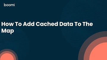 How To Add Cached Data To The Map