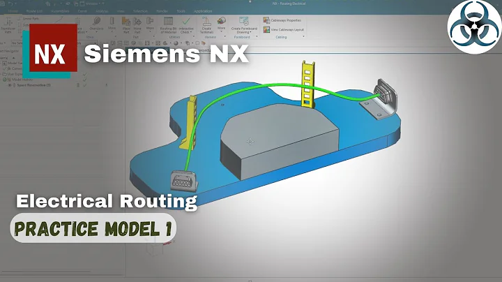 Siemens NX- Electrical Routing Practice for beginners