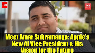 Meet Amar Subramanya: Apple’s New AI Vice President & His Vision for the Future