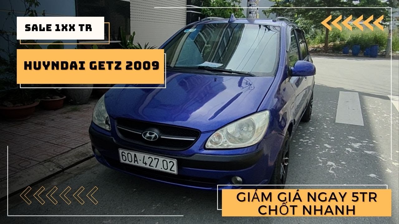 Hyundai Getz cũ đời 2009 xe hơi giá rẻ dưới 200 triệu... - youtube