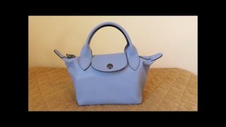 Longchamp Le Pliage XS and Le Pliage XS Cuir Bag Review — Fairly