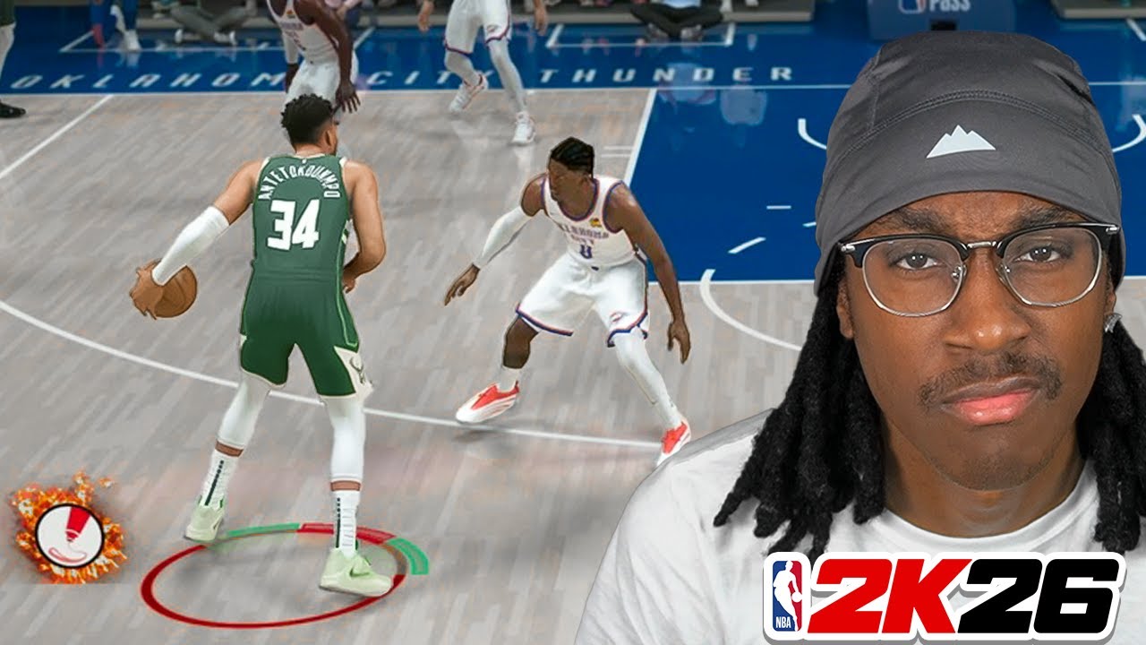 Яннис Адетокунбо 1 на 5 в NBA 2k26 в NBA 2k26 Играть сейчас онлайн