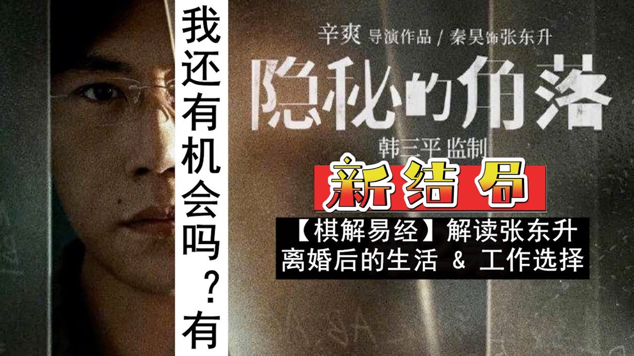 塔羅占卜 易经占卜周易塔罗 棋解易经 流动的易经 隐秘的角落 新结局 易经围棋智慧深度解读张东升 破局重生 离婚后生活优越