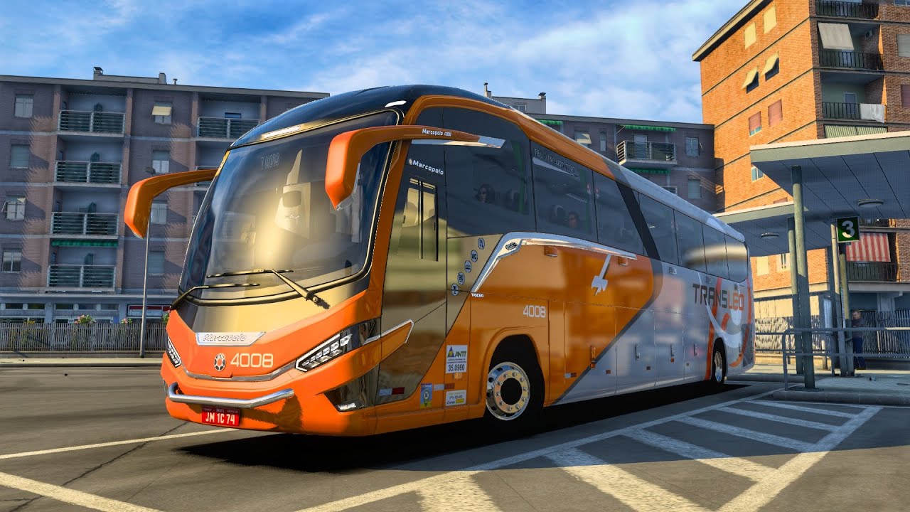 G8-1200 Bus Driving in ETS2 || Euro truck simulator 2 || Game play || T MODS