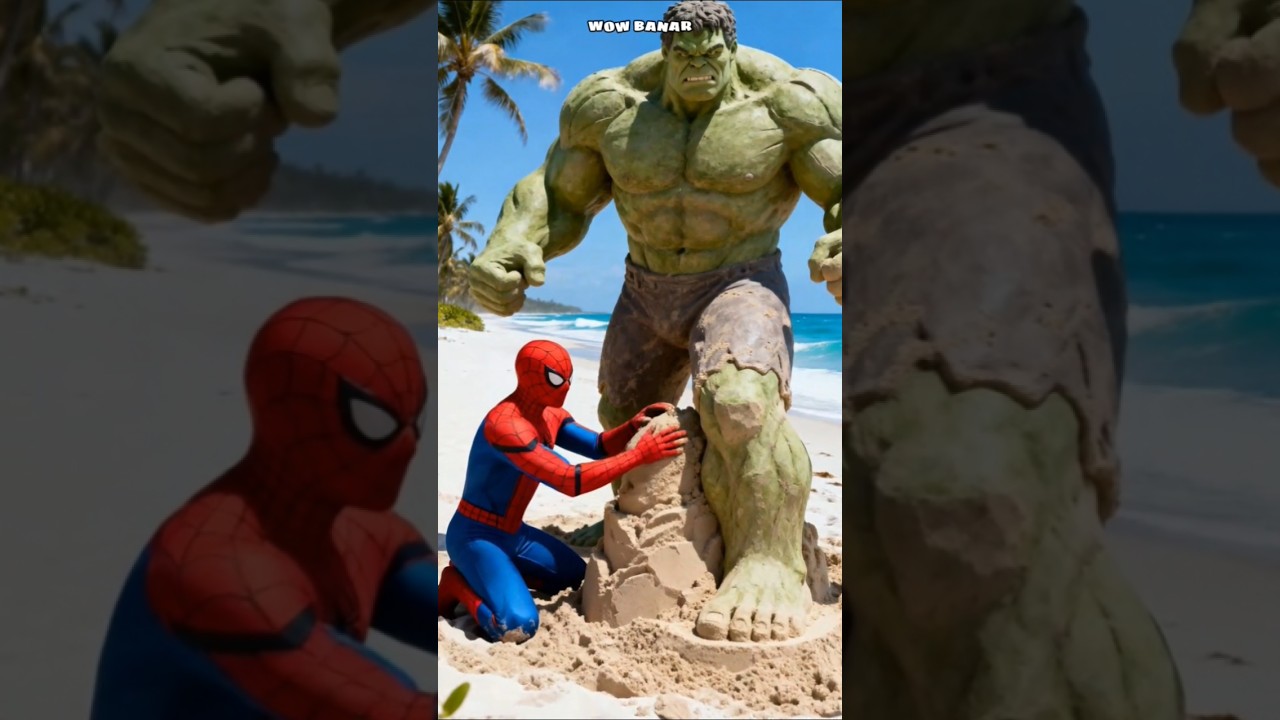 Its you Spiderman and Hulk | Marvel Toys 