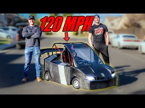 We Built the World's FASTEST ELECTRIC GO–KART (120 MPH) Part List Included *FULL BUILD*