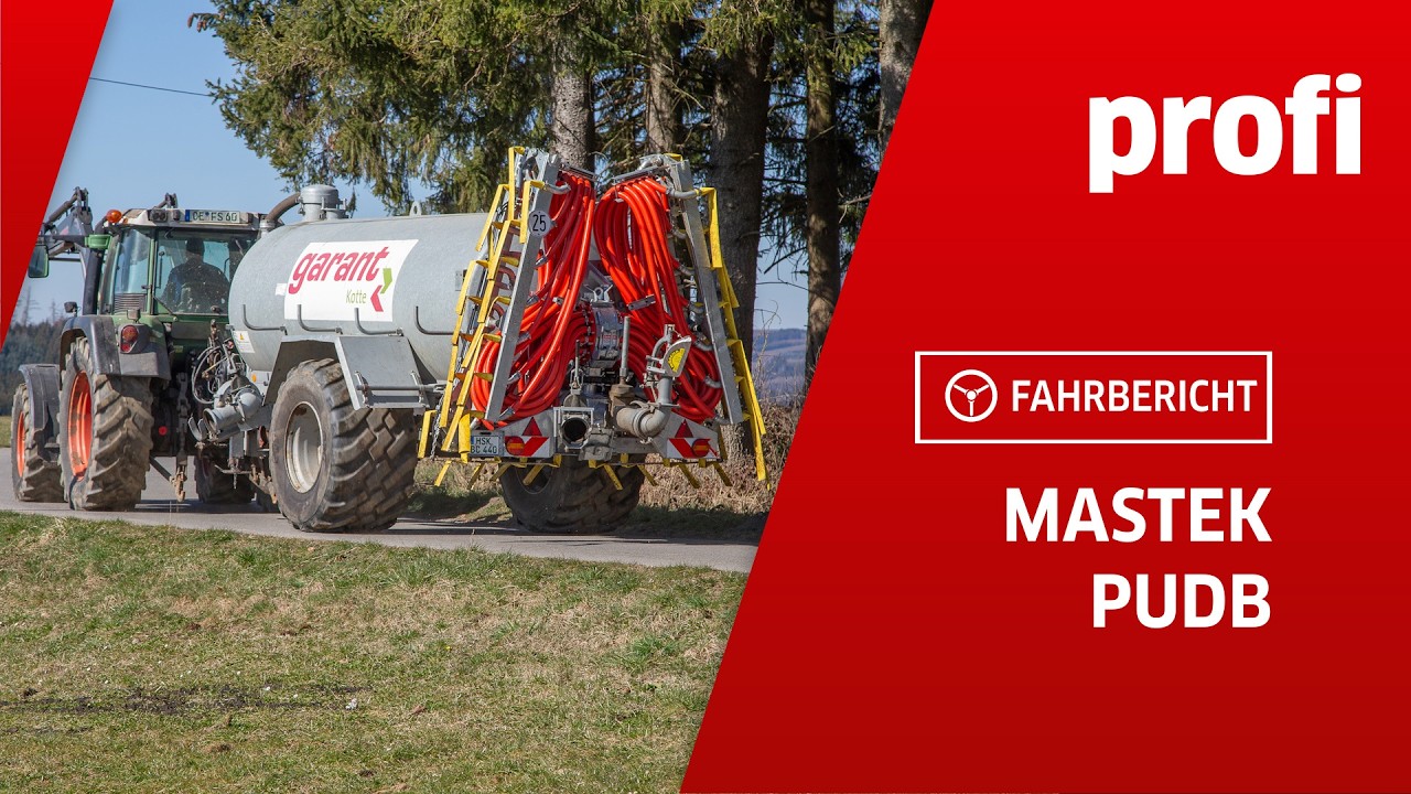 Hängeschlauchverteiler Mastek PUDB: An der Großen Glocke | profi #Fahrbericht