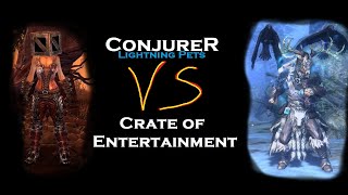Crate of Entertainment VS Godkiller Conjurer! [Grim Dawn]