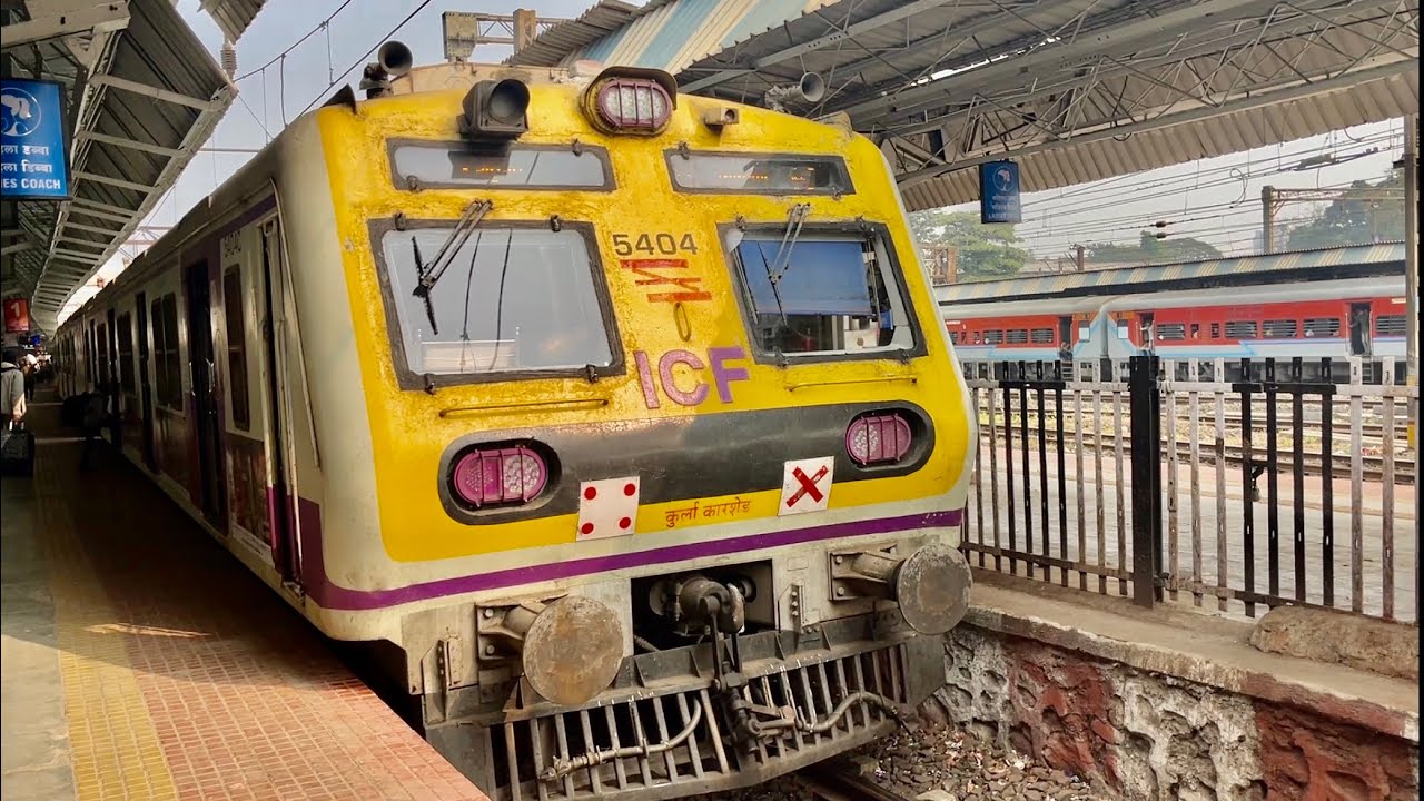 Kalyan Jn To Diva Jn ll Mumbai Local Train Back To Back Action 