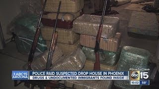 MCSO: 10 arrested, drugs found at Phoenix house