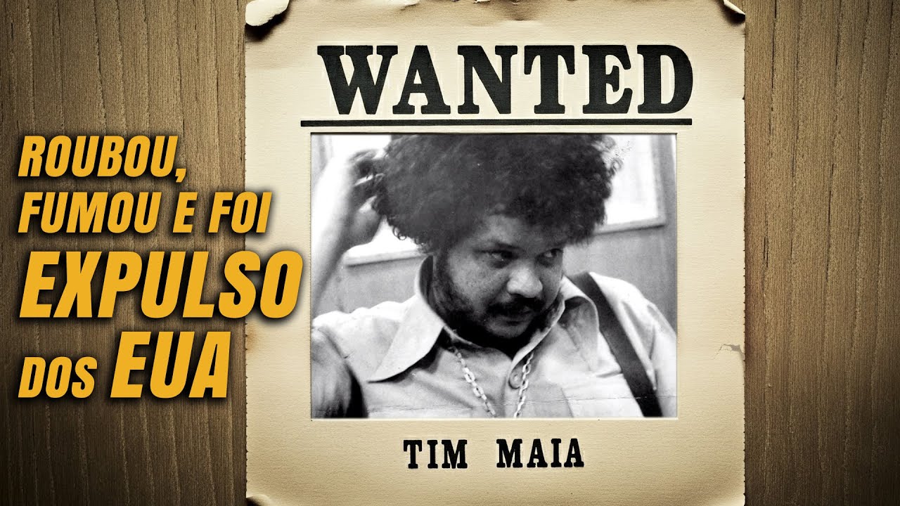 TIM MAIA DEPORTADO: ELE VIVEU UMA PERIGOSA AVENTURA NA AMÉRICA, ANTES DA FAMA: 