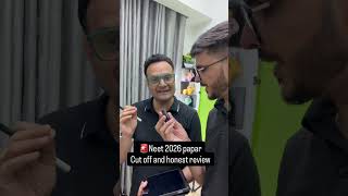 🔥NEET 2026 Cut off and Honest Review #neet #neet2026 #neetexpectedcutoff2026 #shortsfeed #shorts