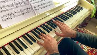 Bela Bartok: Microcosmos, Book 3 - No.79, Hammage a J.S.B 1/2