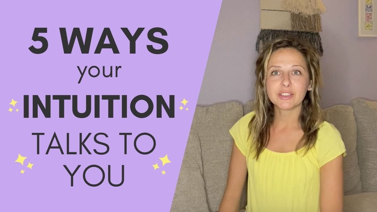 🌙5 WAYS your INTUITION TALKS to you🌙 - YouTube