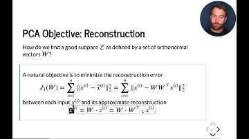 Cornell CS 5787: Applied Machine Learning. Lecture 19. Part 3: Principal Component Analysis