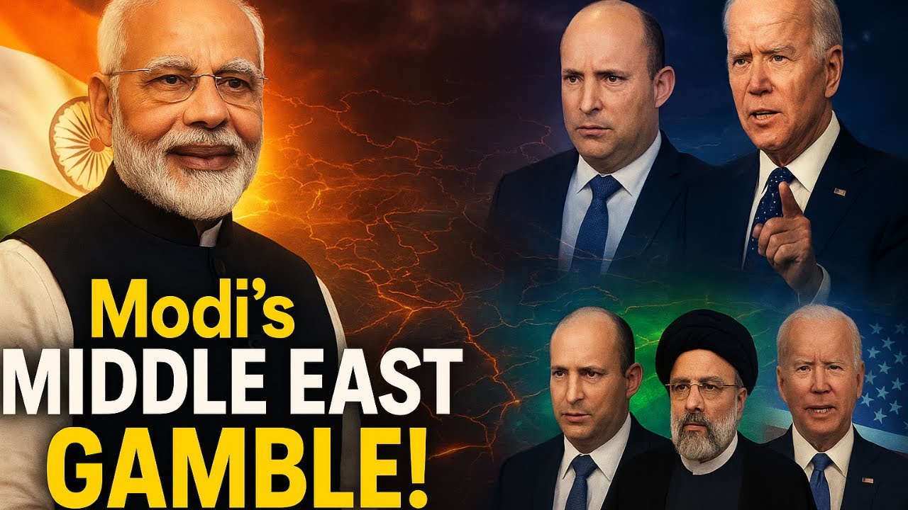 Will Modi Succeed in Balancing Iran, Israel & the US? 🇮🇳