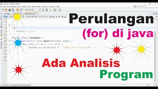 Perulangan for di Java