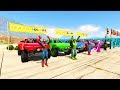 COLOR OFFROAD cars learn Numbers and colors songs for kids