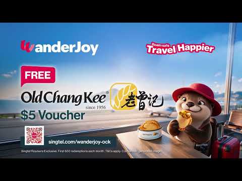 WanderJoy Monthly Pre-travel Treat is Back! | My Singtel app