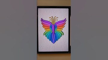 Using 3D Brush in Procreate | Ipad Artwork | Speed Drawing #digitalart #artshorts #flowarts