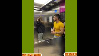 Elevator Prank| Girls Shocked