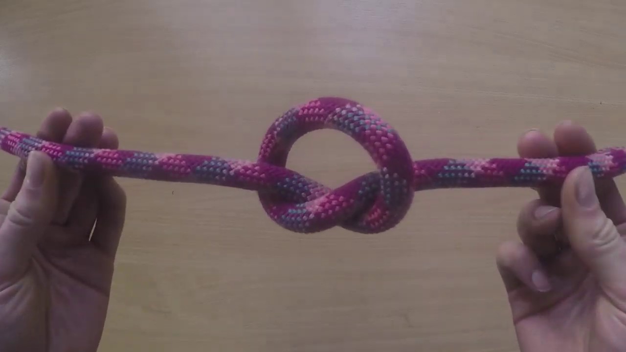 High Adventure Climbing Instructional Overhand Knot POV YouTube