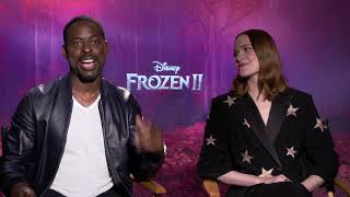Frozen 2 - Itw Sterling K Brown and Evan Rachel Wood (Cam X) (official photo)