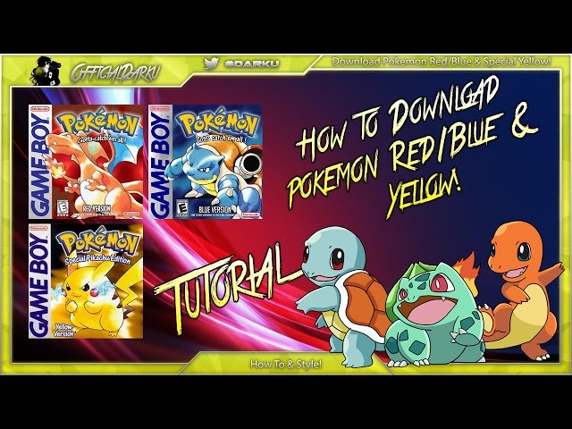 Pokémon Red, Blue, and Yellow (GB) (gamerip) (1996) MP3 - Download Pokémon  Red, Blue, and Yellow (GB) (gamerip) (1996) Soundtracks for FREE!