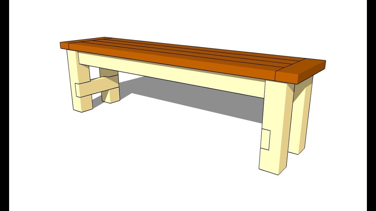 How To Build A Bench Seat Youtube